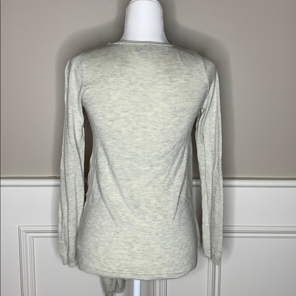 A New Day Crossover Tie Front Sweater - Picture 4 of 6